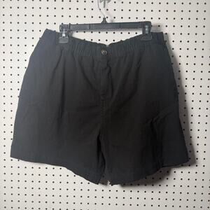Cove Shorts Men’s 38 Black 5” Chino Casual Elastic Waist